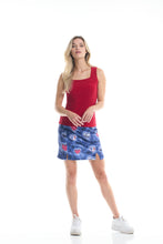 Load image into Gallery viewer, Gitane - CJ4-1022 - Double Slit Mini Skort - Hearts
