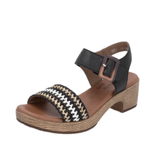 Load image into Gallery viewer, Rieker - D0N58-03 - Velcro Strap Sandals - Woven 2 Lugano

