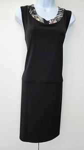 Soft Works - 87281 - 2PCS Dress and Blazer - Black/Pink/Beige