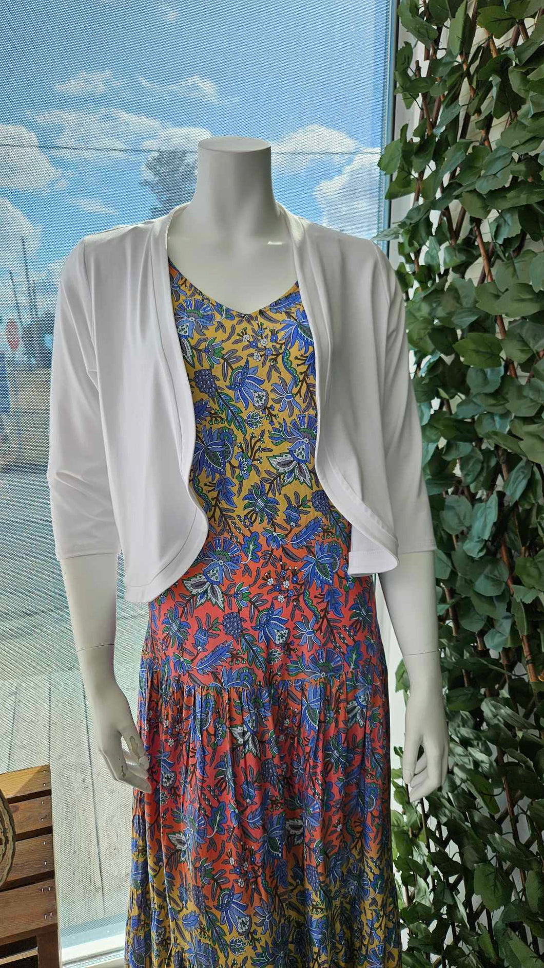 Lasania - 515 - Bamboo Bolero - White