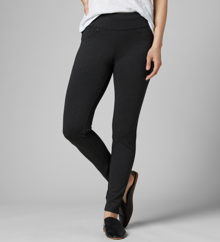 Jag - J2196325 - Ricki Pull On Leggings - Charcoal Heather