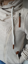 Load image into Gallery viewer, Wanakome - Hestia - Terry Side Zip - Heather Oatmeal
