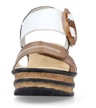 Load image into Gallery viewer, Rieker -  68176-64 - Sandal - Beige Combo
