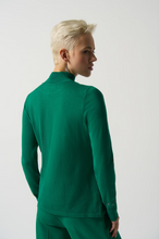 Load image into Gallery viewer, Joseph Ribkoff - 233949 - Mock Neck Sweater - Kelly Green
