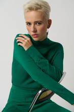 Load image into Gallery viewer, Joseph Ribkoff - 233949 - Mock Neck Sweater - Kelly Green
