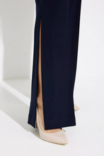 Load image into Gallery viewer, Joseph Ribkoff - 231169 - Pintuck High-Rise Pants - Midnight Blue 40
