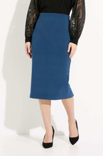 Load image into Gallery viewer, Joseph Ribkoff - 163083 - High Waist Pencil Skirt - Nightfall
