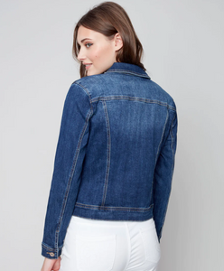 Charlie B - C6302S - Stretch Denim Jacket - Indigo