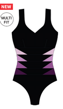 Load image into Gallery viewer, Finz - FZPO60642 - Aquafit 1pc Splice Triangle Tank - Black/Violet
