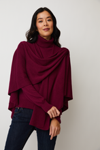 Load image into Gallery viewer, Parkhurst - 22081 - One Size Covi Wrap - Wine Petal
