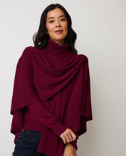Load image into Gallery viewer, Parkhurst - 22081 - One Size Covi Wrap - Wine Petal
