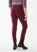 Load image into Gallery viewer, FDJ - 2232511 - Olivia Pencil Ankle Jean - Cabernet
