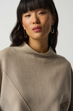 Load image into Gallery viewer, Joseph Ribkoff - 233934 - Boxy Bell Sleeved Top - Oatmeal

