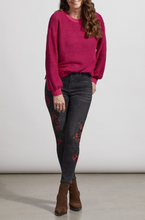 Load image into Gallery viewer, Tribal - 7980O - Crew Neck Tunic Top - Dahlia

