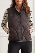 Load image into Gallery viewer, Tribal - 1499O - Quilted Vest - Black
