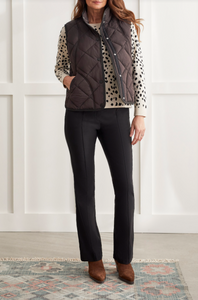 Tribal - 1499O - Quilted Vest - Black