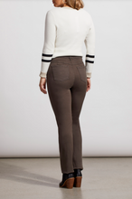 Load image into Gallery viewer, Tribal - 7572O - Sophia Curvy Straight Jeans - Black Olive
