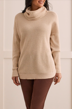 Load image into Gallery viewer, Tribal -1533O - Cowl Neck Sweater - H. Nomad
