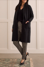 Load image into Gallery viewer, Tribal - 1523O - Coatigan with Pockets - Black
