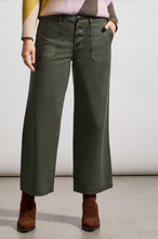 Load image into Gallery viewer, Tribal - 7900O - Audrey Hugging Button Front Wide Leg - Cedar
