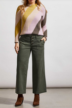 Load image into Gallery viewer, Tribal - 7900O - Audrey Hugging Button Front Wide Leg - Cedar
