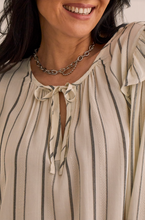 Load image into Gallery viewer, Tribal - 1513O - 3/4 Sleeve Blouse With Ruffles - Cream
