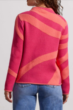 Load image into Gallery viewer, Tribal - 7931O -  Mock Sweater - Fuchsia Pink
