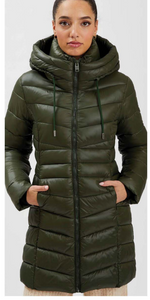 Point Zero - 8168400 - Pro Long Mid Weight Puffer Coat - Juniper