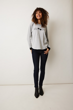 Load image into Gallery viewer, Parkhurst - 80101 - Walk In The Park Pet Sweater - Grey/Black
