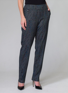 Lasania - 361P - Pull On Petite Size Pant - Multi