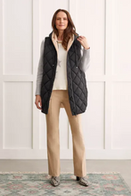 Load image into Gallery viewer, Tribal - 1449O - Reversible Hooded Puffer Vest - Black
