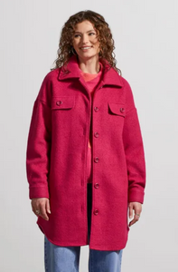 Tribal - 7909O - Stretch Boiled Wool Jacket - Dahlia