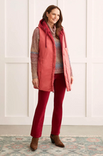 Load image into Gallery viewer, Tribal - 1449O - Reversible Hooded Puffer Vest - Tibetan Red
