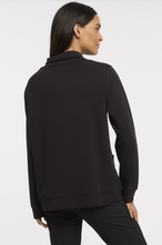 Load image into Gallery viewer, Tribal - 1594O - Funnel Neck with Kangaroo Pockets - Black
