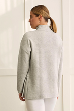 Load image into Gallery viewer, Tribal - 1544O - Knit Tunic with Side Slits - Grey
