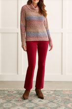 Load image into Gallery viewer, Tribal - 1606O - Long Sleeve Cowl Neck Sweater - Tibetan Red
