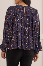 Load image into Gallery viewer, Tribal - 1617O - Long Sleeve Blouse - Sapphire
