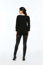 Load image into Gallery viewer, Orly - 70502 - V-neck Sweater - Black
