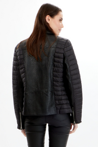 Orly - 71109 - Faux Leather Jacket - Black