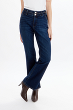 Load image into Gallery viewer, Orly - 70804 -  Zippered Jeans - Dark Denim
