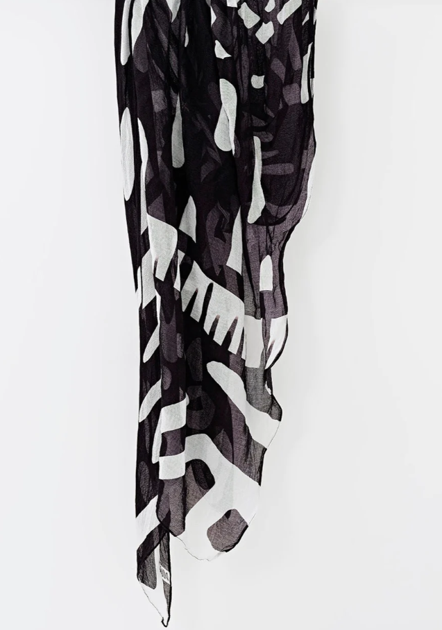 Dolcezza - 73901 - Printed Chiffon Scarf