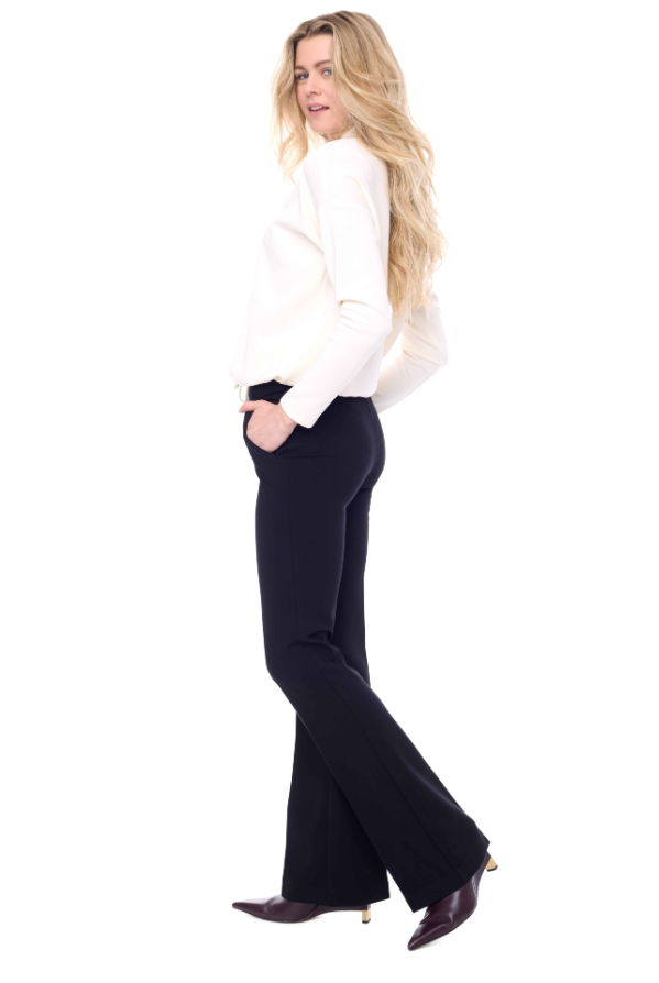 Up! - 67923 - Boot Leg Trouser - Black