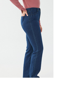 FDJ - 8849711 - Petite Suzanne Boot Leg Jeans - Dark Indigo