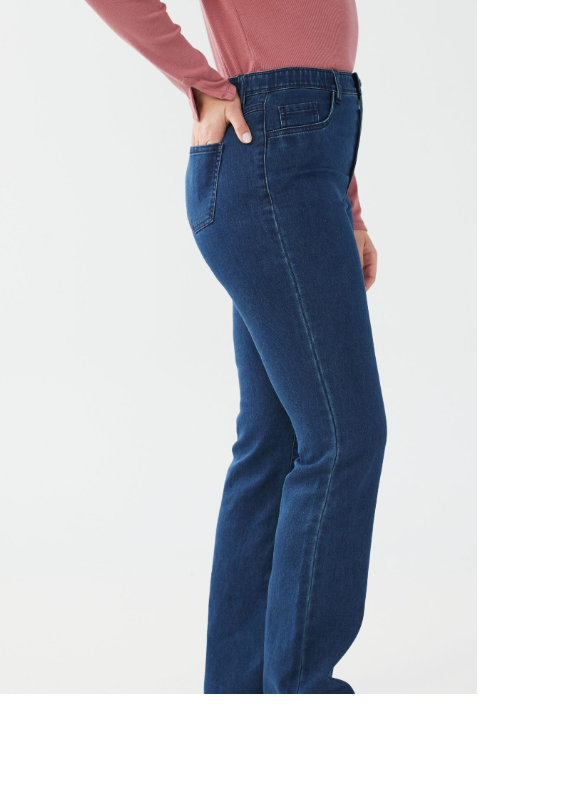 FDJ - 8849711 - Petite Suzanne Boot Leg Jeans - Dark Indigo