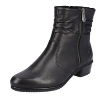 Load image into Gallery viewer, Rieker - Y0756-00 - Short Fur Lining Boot - Black

