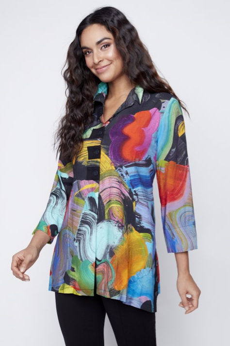 Claire Desjardins - 91296 - Button Front Blouse
