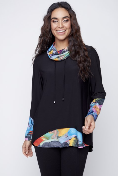 Claire Desjardins - 91301 - Funnel Neck Tunic