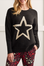 Load image into Gallery viewer, Tribal - 5328O - Crew Neck Sweater - Black
