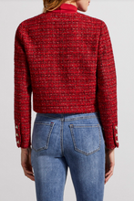 Load image into Gallery viewer, Tribal - 5322O - Tweed Jacket with Fancy Buttons - Earth Red
