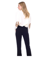 Load image into Gallery viewer, UP! - 67936 - Palermo Chain Belt Pant - Black
